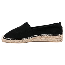 McKey Espadrilles noires confortables le noir 3
