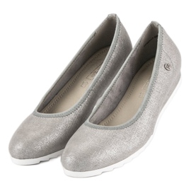 Filippo Ballerines grises pour femme 2