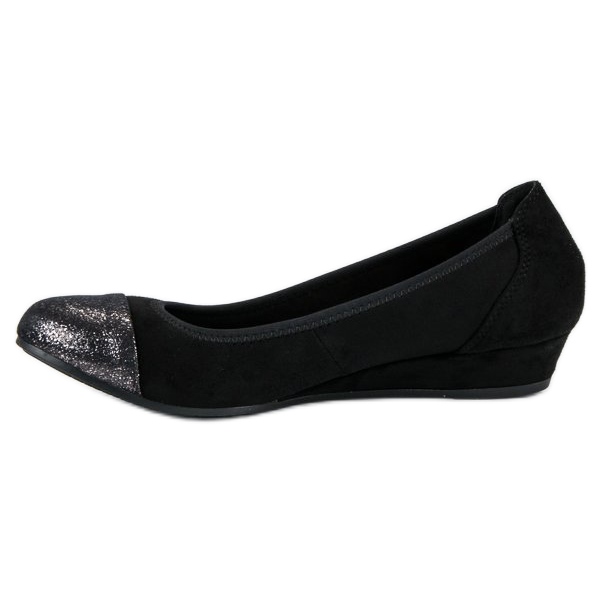 Filippo Ballerines noires 1