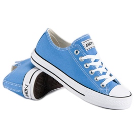 Andy Z Baskets classiques bleu 4