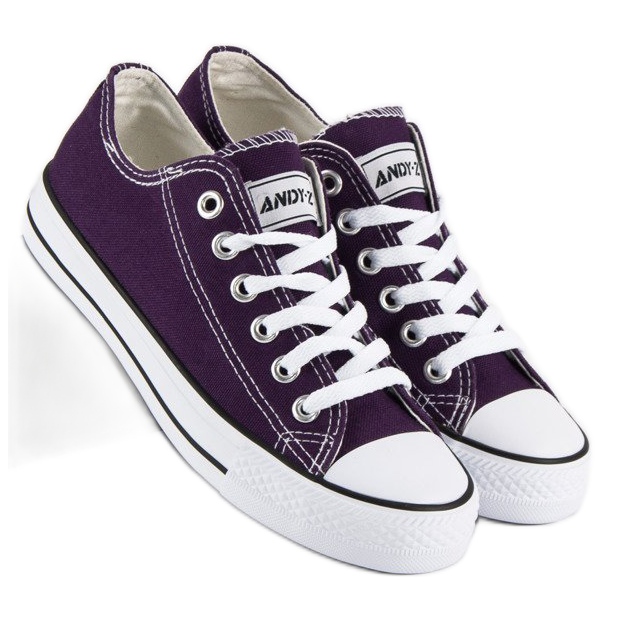 Andy Z Baskets classiques violet 1
