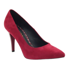 Escarpins Badura 2593 rouge cerise 1