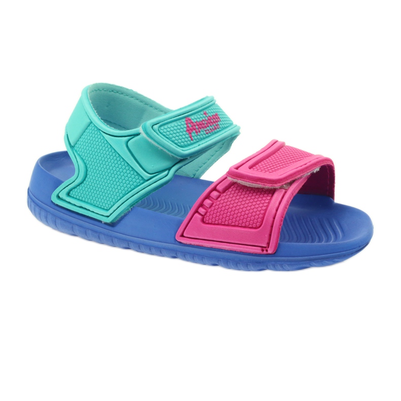 Sandales American Club bleues pour enfants pour l'eau vert rose 1 Sandales American Club bleues pour enfants pour l'eau vert rose 1