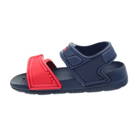 American Club sandales américaines chaussures d'eau pour enfants rouge bleu marin 2