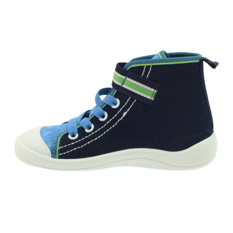 Chaussures enfants Befado, baskets, chaussons 268x066 bleu marine bleu vert 2