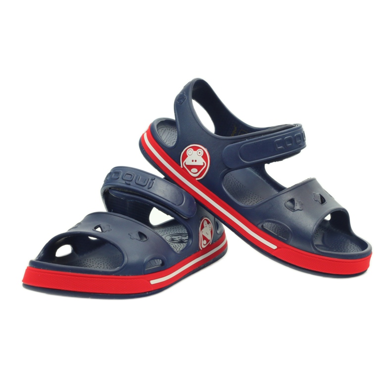 Sandales d'Eau Żabka COQUI Bleu Marine rouge 3 Sandales d'Eau Żabka COQUI Bleu Marine rouge 3
