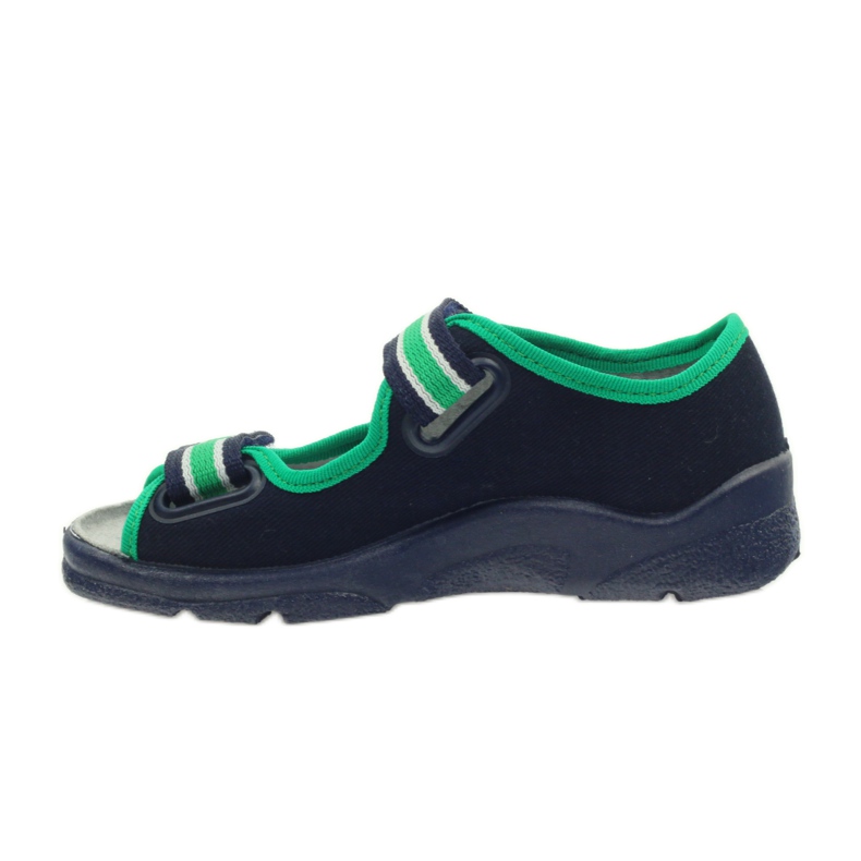 Sandales garçon Befado 969x078 bleu marine vert 2 Sandales garçon Befado 969x078 bleu marine vert 2