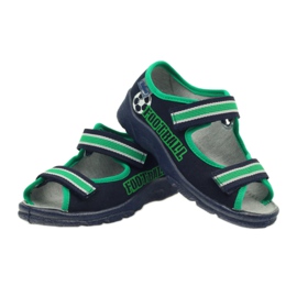 Sandales garçon Befado 969x078 bleu marine vert 3 Sandales garçon Befado 969x078 bleu marine vert 3