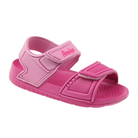 Sandales roses pour enfant American Club pour l'eau 1