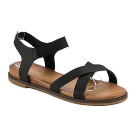 Nio Nio Sandales noires femme le noir 1