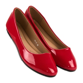 Ch. Creation Ballerines laquées rouge 1