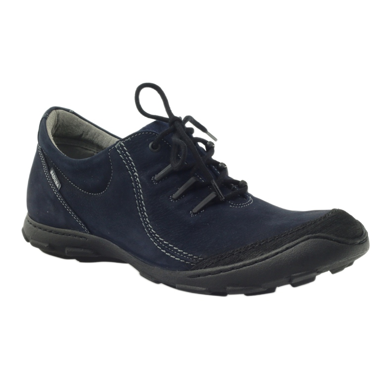 Chaussures de sport confortables Badura 2159 bleu marine 1