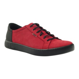 Badura 3356 chaussures de sport rouges le noir 1