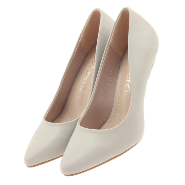 Sergio Leone Escarpins On A Pin 1399 Gris Clair 5 Sergio Leone Escarpins On A Pin 1399 Gris Clair 5