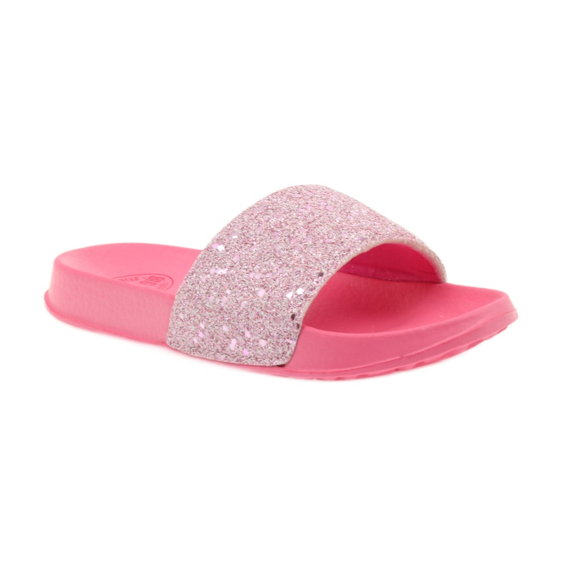 Chaussons profilés Big Star paillettes rose 1