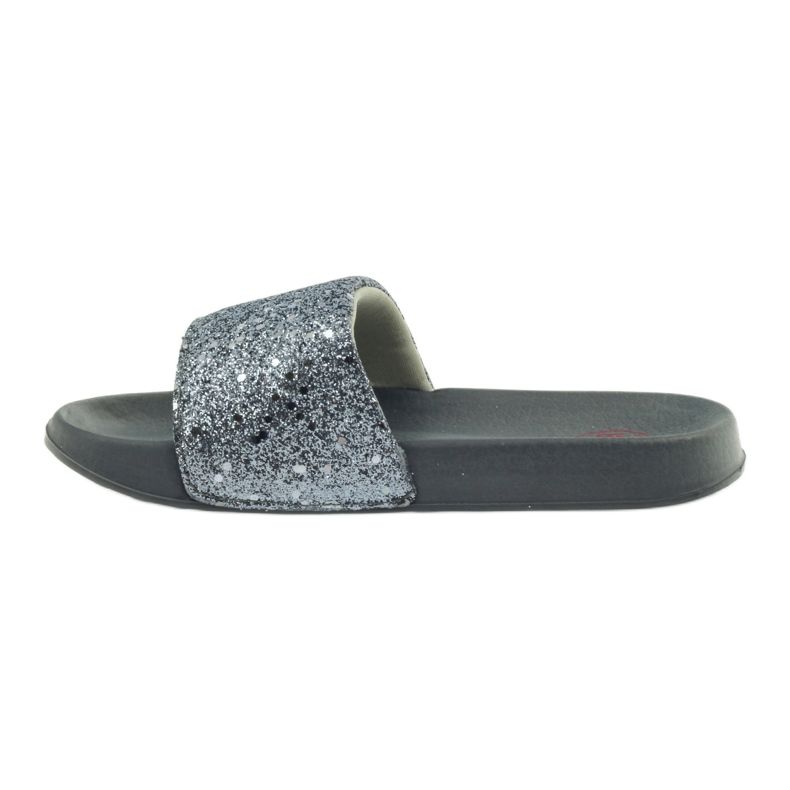 Chaussons profilés Big Star paillettes gris 2 Chaussons profilés Big Star paillettes gris 2