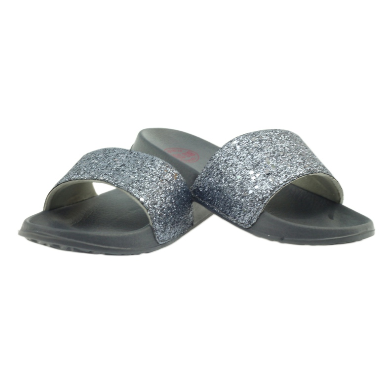 Chaussons profilés Big Star paillettes gris 3 Chaussons profilés Big Star paillettes gris 3