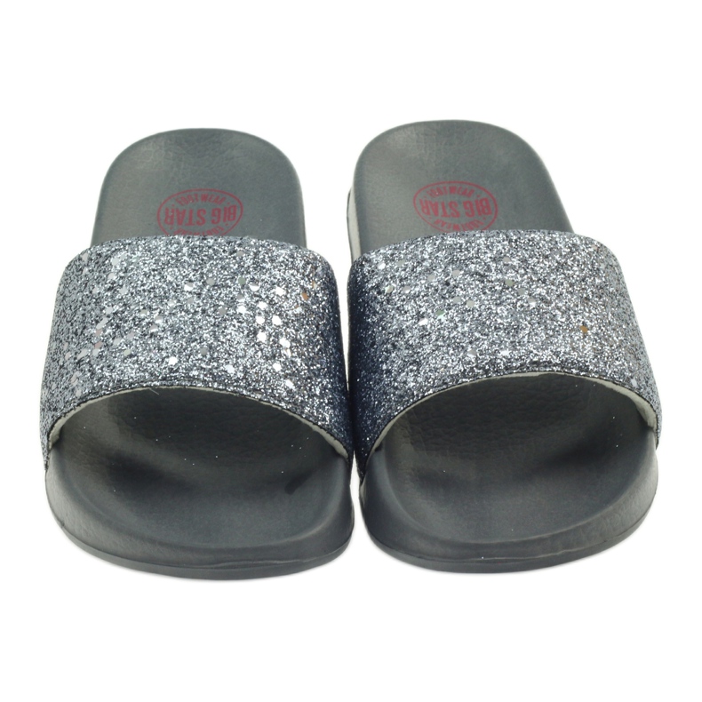 Chaussons profilés Big Star paillettes gris 4 Chaussons profilés Big Star paillettes gris 4