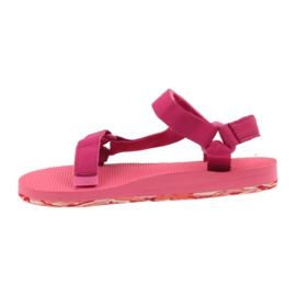 Sandales mousse femme Big Star fuchsia rose 2