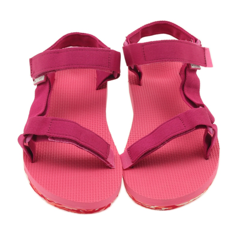 Sandales mousse femme Big Star fuchsia rose 3
