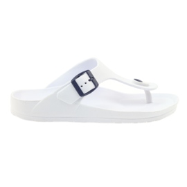 Sandales pour femmes Big Star 274A158 blanc noir 1