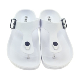 Sandales pour femmes Big Star 274A158 blanc noir 5