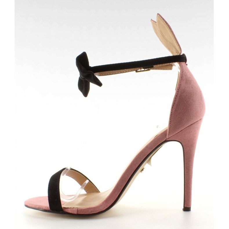 Sandales sur épingle à oreilles ZJ-15P Rose 2