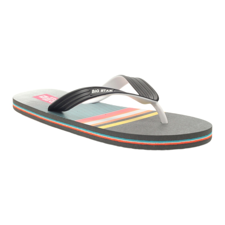 Big Star Men's Flip -flops 174410 noir le noir 1
