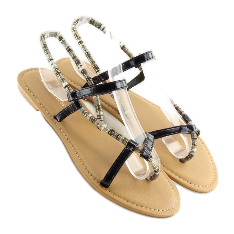 Sandales noires 5130 noir le noir 2