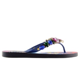 Tongs à pierres 8250 Bleu violet 3
