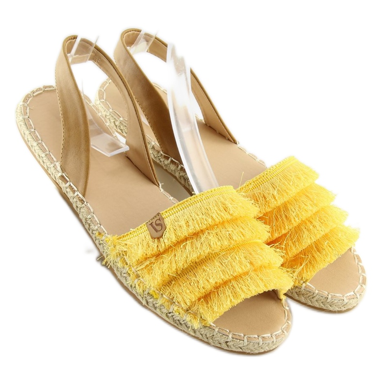 Espadrilles style caribéen jaune 8413 Jaune 2