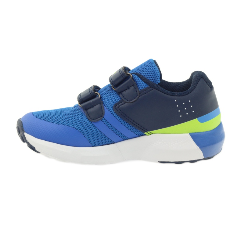 American Club Chaussures de sport américaines ADI pour enfants 16687 bleu vert bleu marine 2