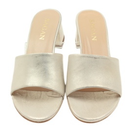 Chaussons dorés Sagan 2554 d'or 3 Chaussons dorés Sagan 2554 d'or 3