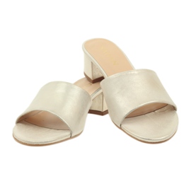 Chaussons dorés Sagan 2554 d'or 5 Chaussons dorés Sagan 2554 d'or 5