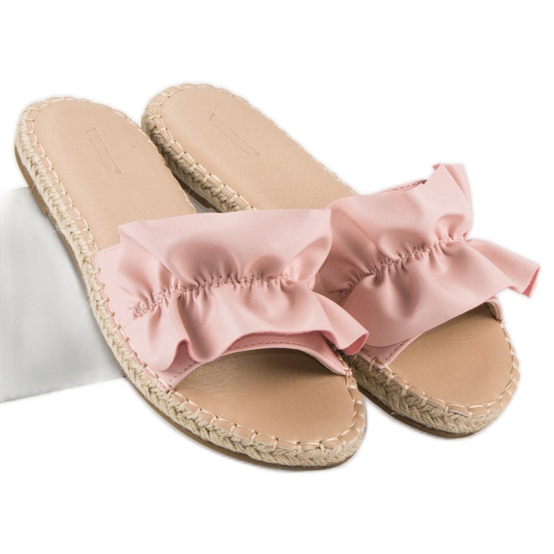 Vices d'espadrilles flip roses 2 Vices d'espadrilles flip roses 2