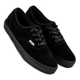 Andy Z Baskets en daim noir le noir 3