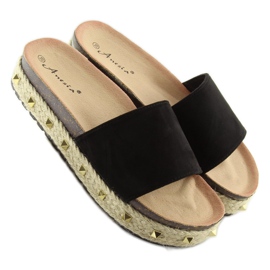 Espadrilles noires N-15 noir 1