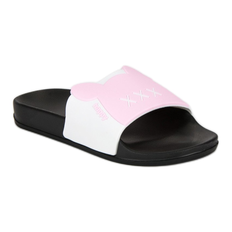 Pantoufles VICES à la mode blanche 1