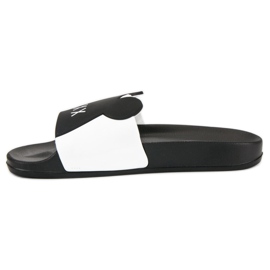 Pantoufles vices à la mode le noir 2
