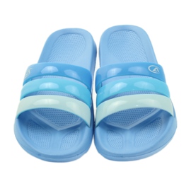 American Club Pantoufles de piscine américaines pour femmes bleu 3 American Club Pantoufles de piscine américaines pour femmes bleu 3