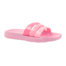 American Club Pantoufles américaines ombrées à l'eau rose 1 American Club Pantoufles américaines ombrées à l'eau rose 1