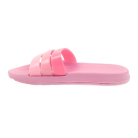 American Club Pantoufles américaines ombrées à l'eau rose 2