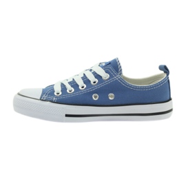 American Club Baskets américaines chaussures pour enfants baskets bleues 2