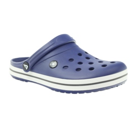 American Club Crocs clogs slippers sandales bleu marine 1