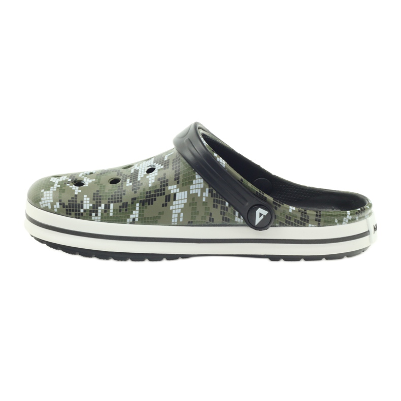 American Club Kroks clogsy pantoufles camo sandales blanche le noir vert 2