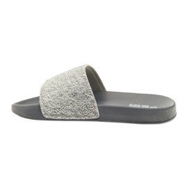 Chaussons profilés Big Star paillettes gris 2