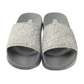 Chaussons profilés Big Star paillettes gris 3
