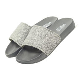 Chaussons profilés Big Star paillettes gris 4