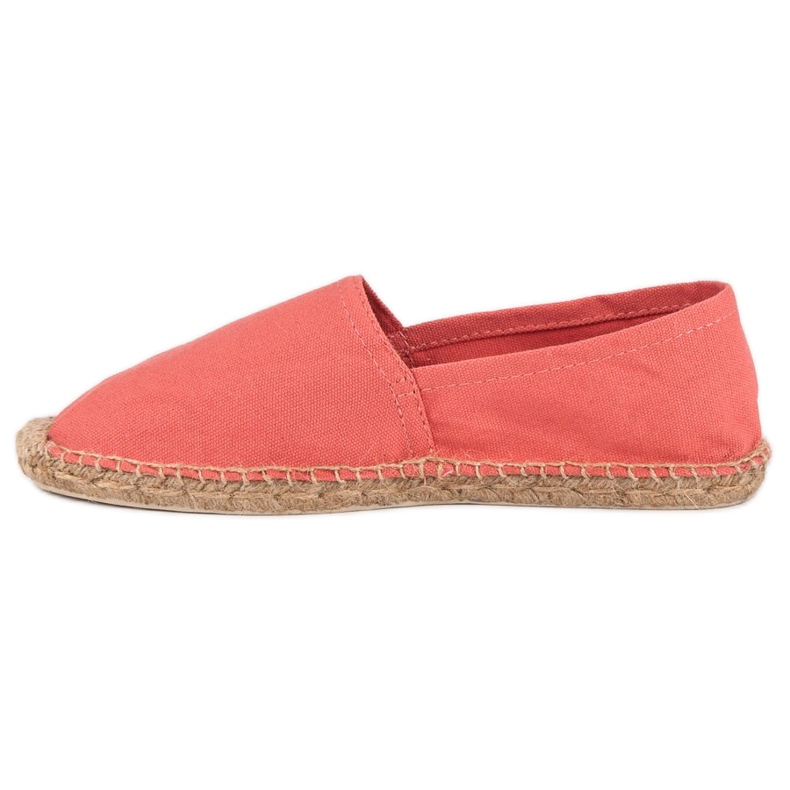 Espadrilles oranges multicolore 1