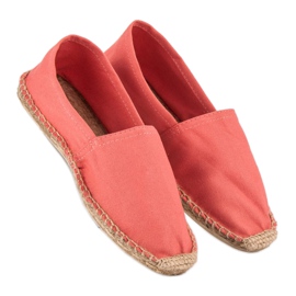 Espadrilles oranges multicolore 3